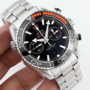 SEAMASTER PLANET OCEAN 600 CHRONOGRAPH ORANGE BLACK DIAL
