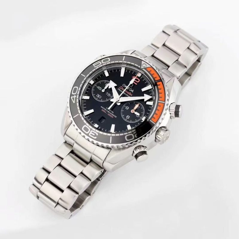 SEAMASTER PLANET OCEAN 600 CHRONOGRAPH ORANGE BLACK DIAL