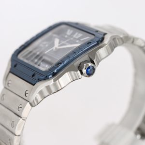 13306781497883201 SANTOS 40MM CUSTOM DARK BLUE DIAL