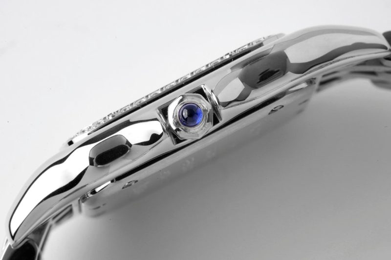 PANTHERE 27MM SILVER CASE WHITE DIAL