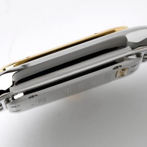 PANTHERE 27MM GOLD SILVER CASE WHITE DIAL