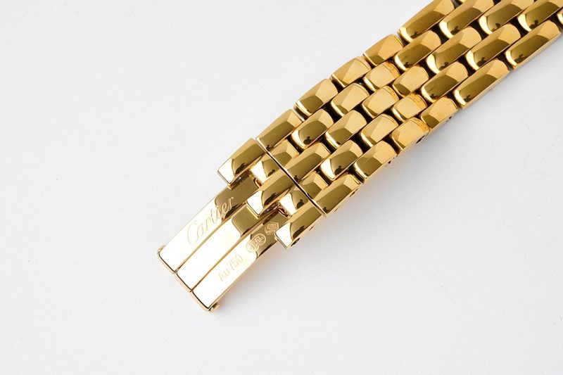 13338901477572911_0f1bdcbd-fdab-4fcf-aa13-7547c0a50fdd PANTHERE 27MM GOLD CASE DIAMOND BEZEL WHITE DIAL