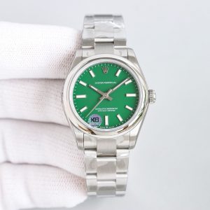 OYSTER PERPETUAL 31MM GREEN DIAL