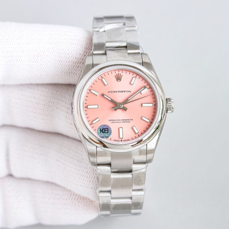 OYSTER PERPETUAL 31MM PINK DIAL