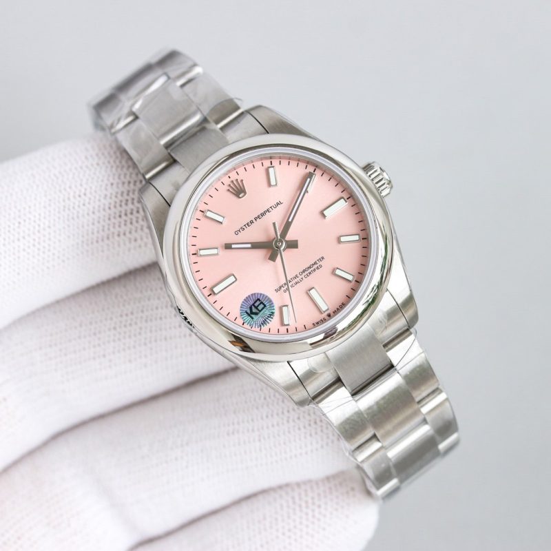 OYSTER PERPETUAL 31MM PINK DIAL