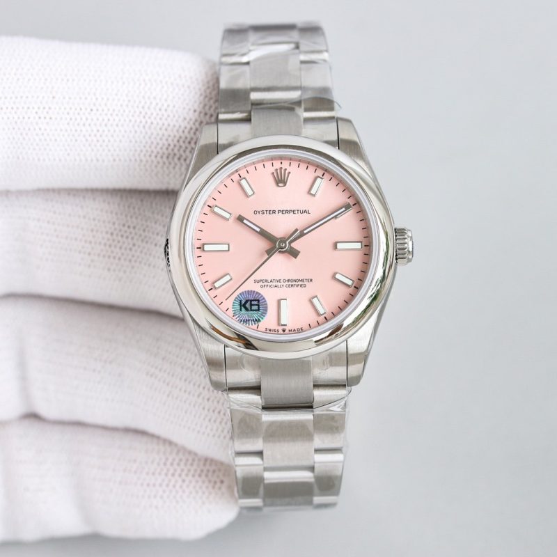 OYSTER PERPETUAL 31MM PINK DIAL