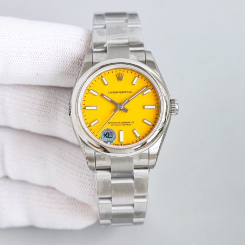 OYSTER PERPETUAL 31MM YELLOW DIAL