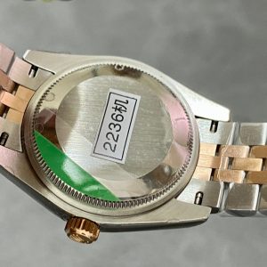 13339138320198231 DATEJUST 31MM PINK GOLD STEEL AUBERGINE DIAL