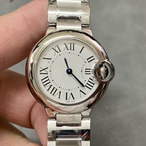 13339138439806001 BALLON BLEU 28MM STAINLESS STEEL WHITE DIAL