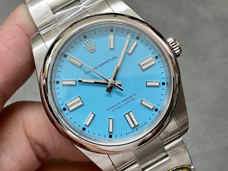 13339139916784265 OYSTER PERPETUAL 41MM TURQUOISE BLUE DIAL