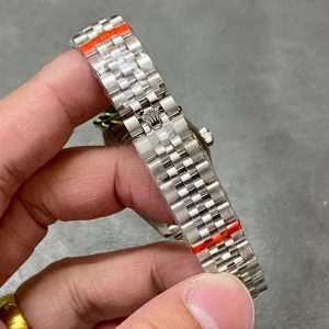 DATEJUST 28MM STAINLESS STEEL GREY DIAL