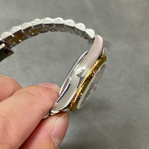 13343576262742665 DATEJUST 31MM GOLD STEEL GREEN DIAL