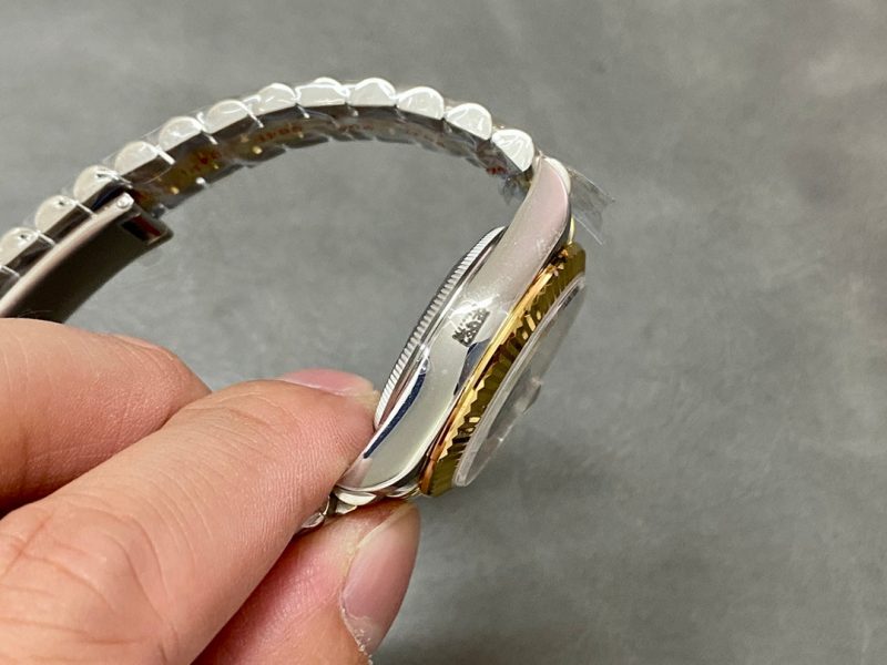 13343576262742665 DATEJUST 31MM GOLD STEEL GREEN DIAL