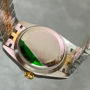 13343576267541623 DATEJUST 31MM GOLD STEEL GREEN DIAL