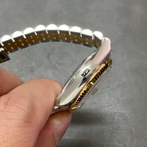 DATEJUST 31MM GOLD STEEL MOP DIAL