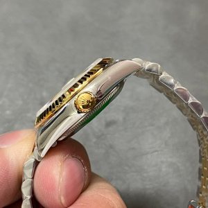 DATEJUST 31MM GOLD STEEL MOP DIAL