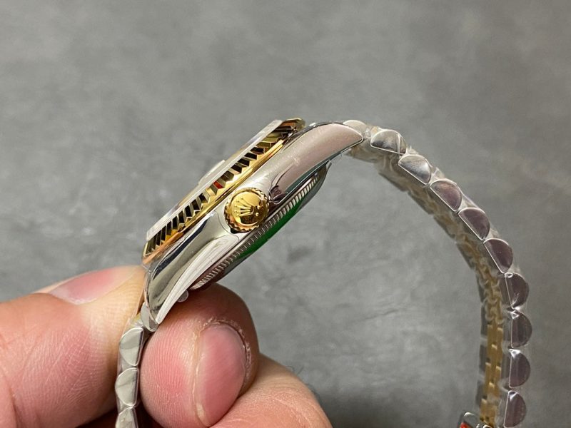 DATEJUST 31MM GOLD STEEL MOP DIAL