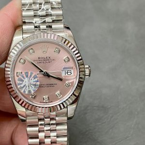 DATEJUST 31MM STEEL PINK DIAL
