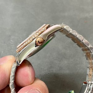 13343576768159455 DATEJUST 31MM PINK GOLD STEEL CHOCOLATE DIAL