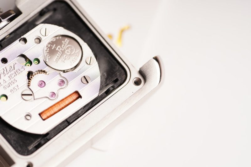 TANK ANGLAISE STEEL ROMAL NUMERALS