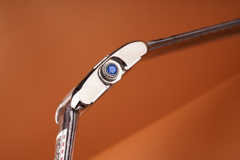 TANK ANGLAISE STEEL PURPLE LEATHER