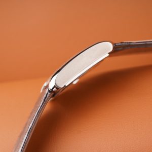 TANK ANGLAISE STEEL RED LEATHER