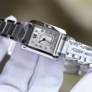 TANK ANGLAISE STEEL DIAMOND NUMBERALS