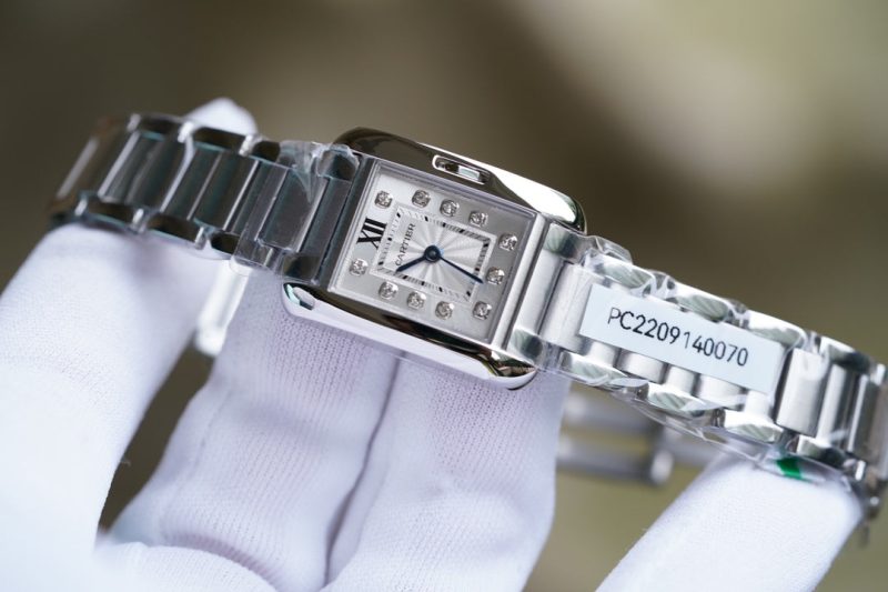 TANK ANGLAISE STEEL DIAMOND NUMBERALS