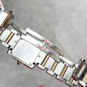 13344677727791775 TANK FRANCAISE 28 GOLD STEEL WHITE DIAL