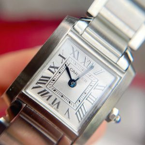 13344677988772020 TANK FRANCAISE STEEL WHITE DIAL