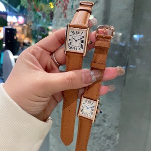 13344678551932026 TANK MUST PINK GOLD BROWN EPSOM LEATHER