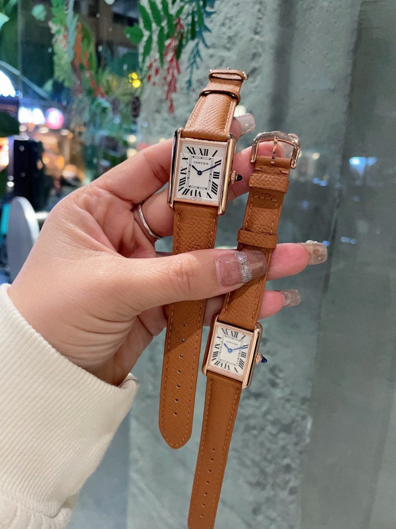 13344678551932026 TANK MUST PINK GOLD BROWN EPSOM LEATHER