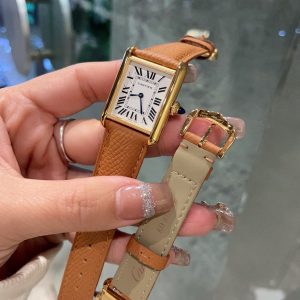 13344678595114178 TANK MUST GOLD BROWN EPSOM LEATHER