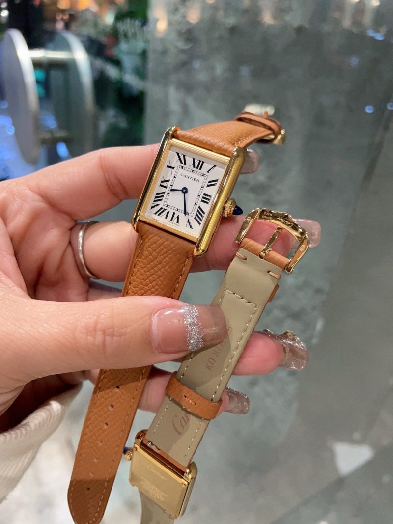 13344678595114178 TANK MUST GOLD BROWN EPSOM LEATHER