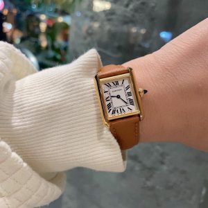 13344678599543192 TANK MUST GOLD BROWN EPSOM LEATHER