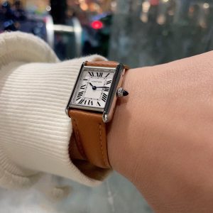 13344678654101006 TANK MUST STEEL BROWN EPSOM LEATHER