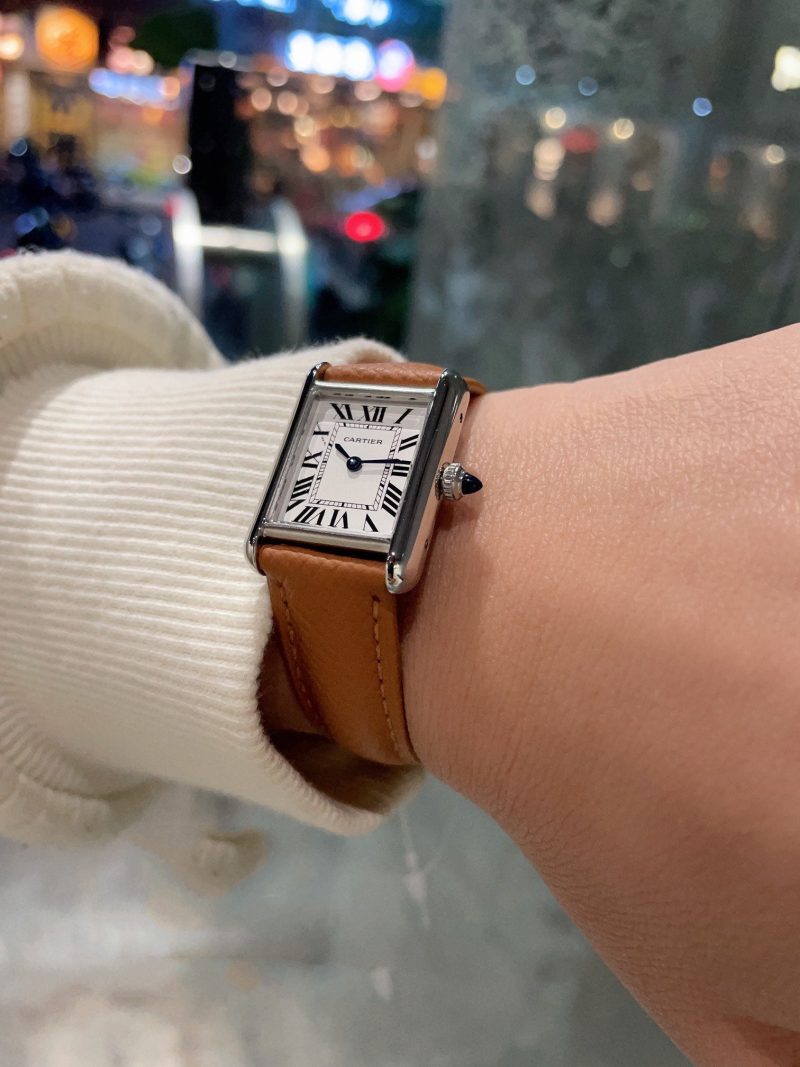 13344678654101006 TANK MUST STEEL BROWN EPSOM LEATHER