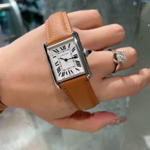 13344678657702111 TANK MUST STEEL BROWN EPSOM LEATHER