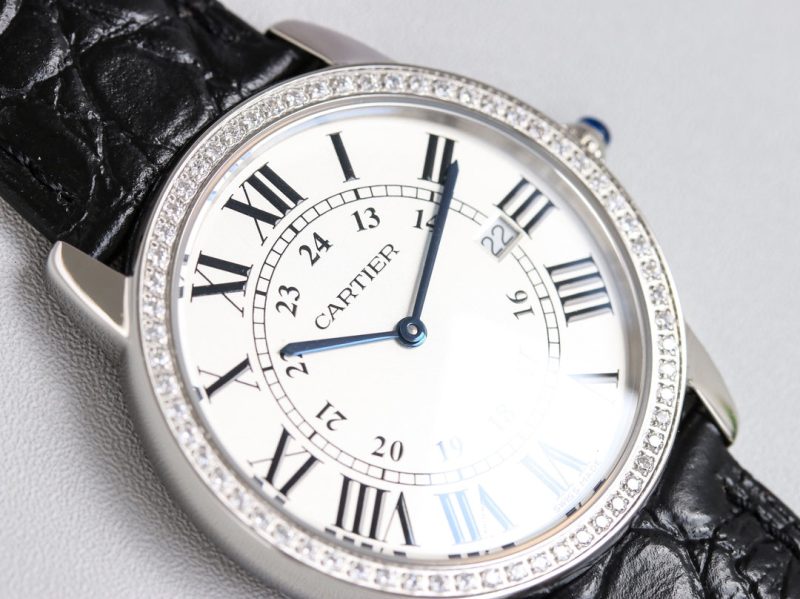 RONDE SOLO STEEL BLACK LEATHER