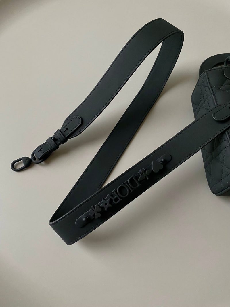 SMALL LADY 20 MY ABC ALL BLACK LAMBSKIN