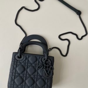 13345369885409947_0e4c0188-8050-48a4-98ce-9f56d650c523 MINI LADY 17 MY ABC ALL BLACK LAMBSKIN