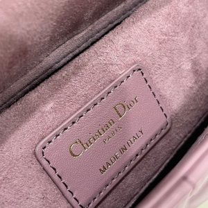 SMALL LADY D-JOY 22 PURPLE LAMBSKIN