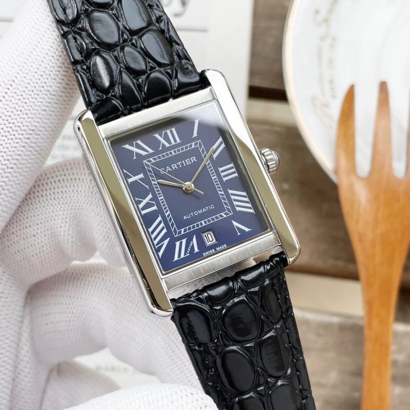 13349444589807173 TANK MUST 31 LARGE SIZE STEEL CASE CROCODILE LEATHER