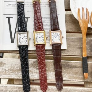 13349444598558415 TANK MUST 31 LARGE SIZE STEEL CASE CROCODILE LEATHER