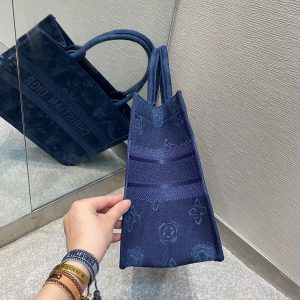 13350397362799928 SMALL BOOK TOTE BAG 36 BLUE