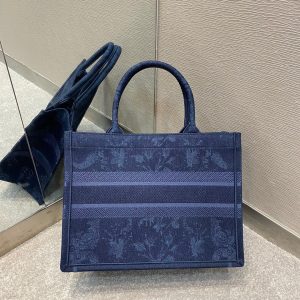 13350397366873789 SMALL BOOK TOTE BAG 36 BLUE