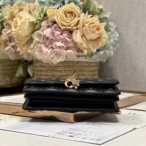 13350630748160174_f89da7df-d196-426b-a2c1-280ae4c8e4b0 MISS LADY 21 BUTTERFLY STUD BLACK LAMBSKIN