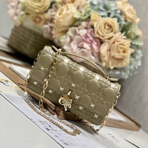 13350630788162482_e3406f58-e1f8-4d96-b001-6d20f5e2e5a7 MISS LADY 21 BUTTERFLY STUD OLIVE LAMBSKIN