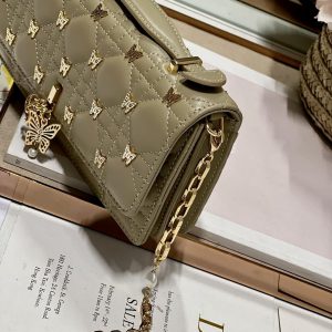 13350630791798333_46cb47cf-e378-4f6b-b5af-603b1ccceb05 MISS LADY 21 BUTTERFLY STUD OLIVE LAMBSKIN