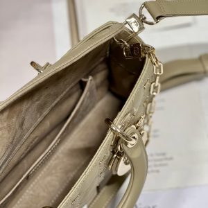 13350630869562631_b998c464-ff98-4132-93cb-22a8816b2875 MEDIUM LADY D-JOY 26 BUTTERFLY STUD OLIVE LAMBSKIN